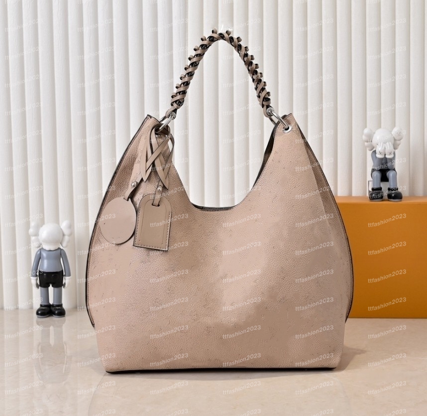 Designer bag Luxury hand bag Mahina Carmel Hobo M53188 Tote bag Taurillon Shoulder bag Best Quality more color