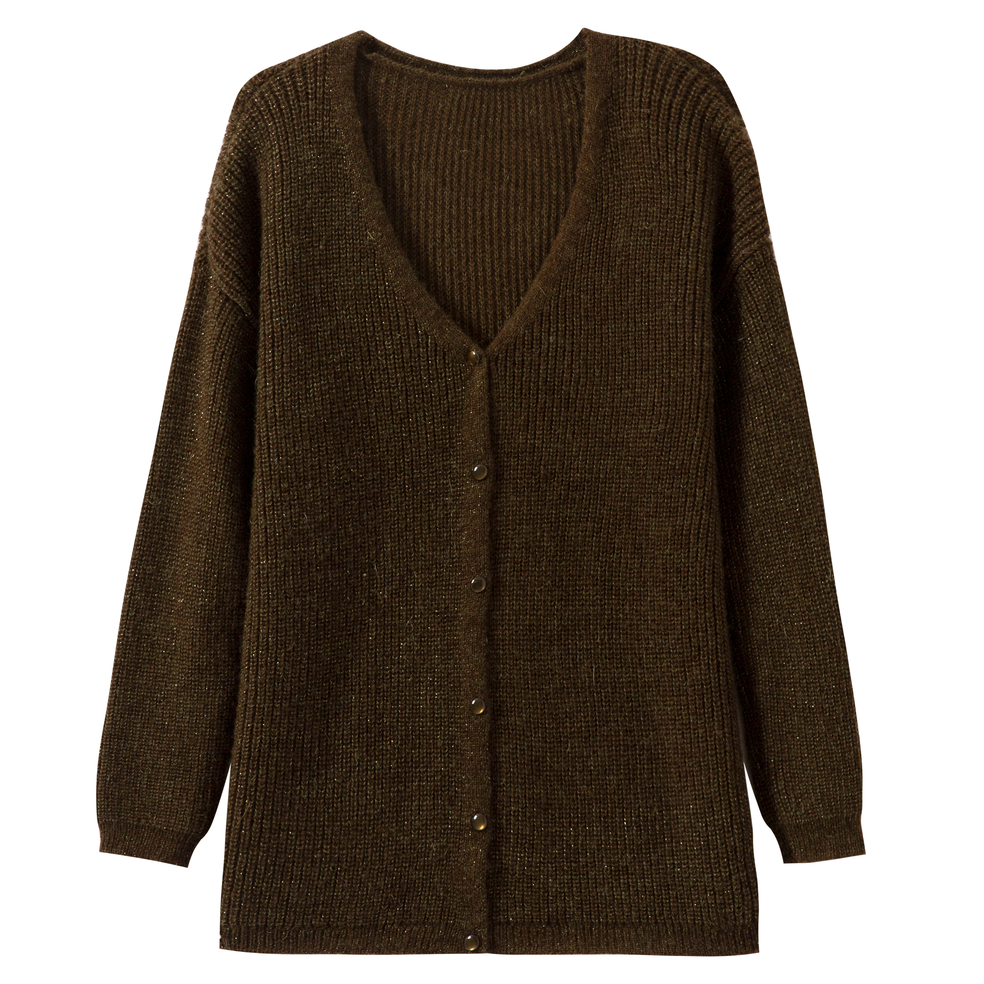 Unisex Chic Woolen V-Neck Sweater - Stylish Casual Knit Pullover for Everyday Wear