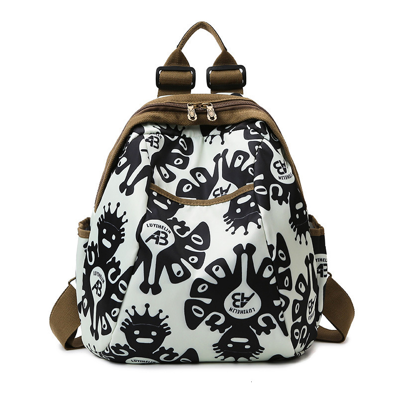 2025 Summer New Multi Functional Women s Backpack Simple Travel Trend Backpack Harajuku Multi Functional Designer Fashion Backpack Outdoor Storage Bag