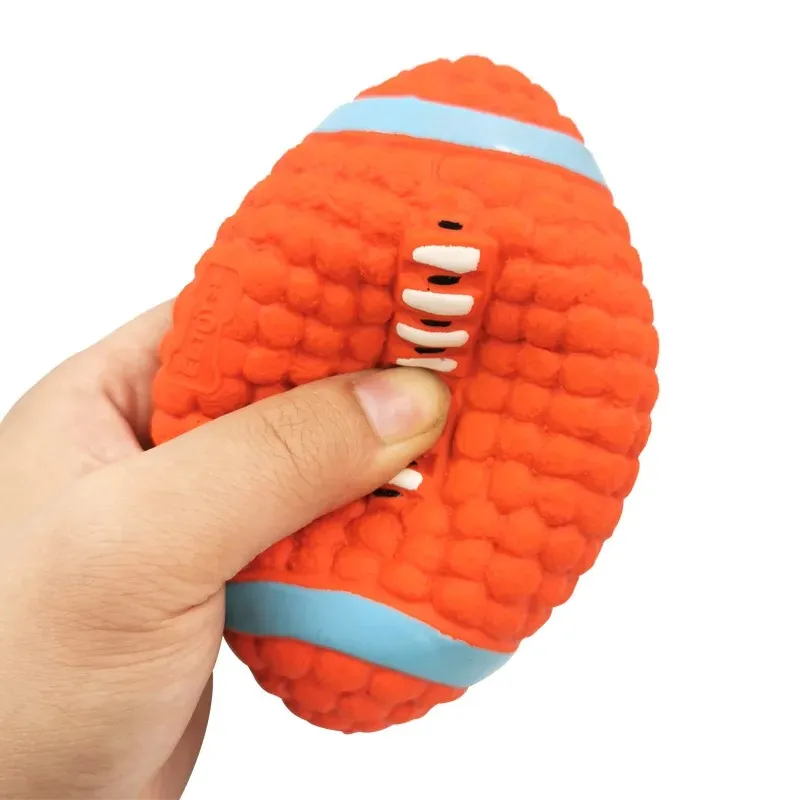 Toys For Small Large Dogs Chihuahua Golden Retriever Natural Latex Dog Balls Anti Bite Interactive Dog Chew Toy Pet Squeak