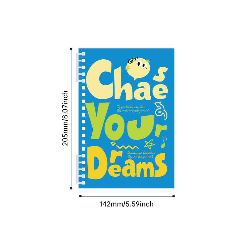 College-Ready Multicolored A5/B6 Notebooks Flexible Pages for Easy Writing