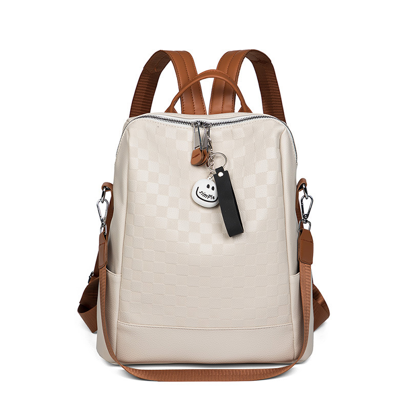 2025 New Couple Backpack High End Light Luxury Quality Multi Functional Leisure Fashion Designer Women S Shoulder Bag Outdoor Leisure Wallet Cosmetics