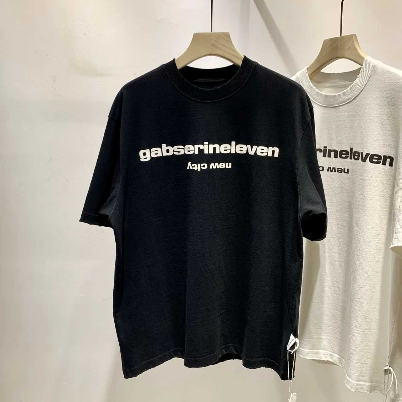 2024 New Mens Half Sleeve Pure Cotton Round Neck Letter Printed T-shaped Fashion Brand Loose and Loose Edition Womens Short sleeved T-shirtT250318