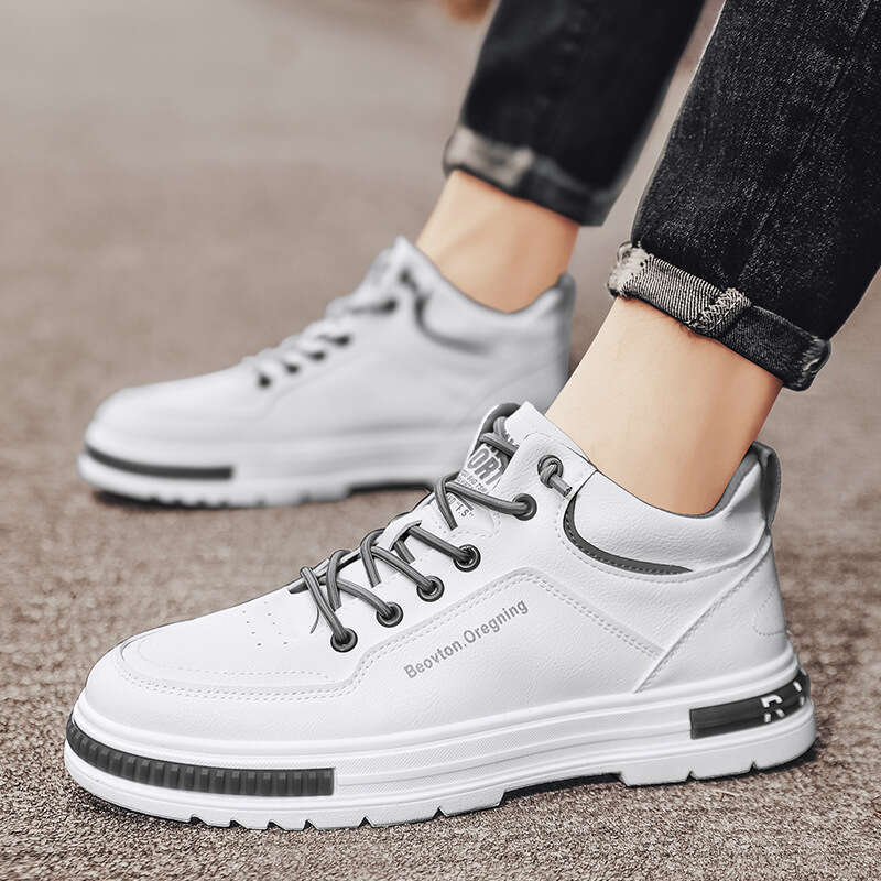 Spring Korean edition sports workwear versatile thick soled, anti slip and wear-resistant labor protection shoes for men, 2025 new model