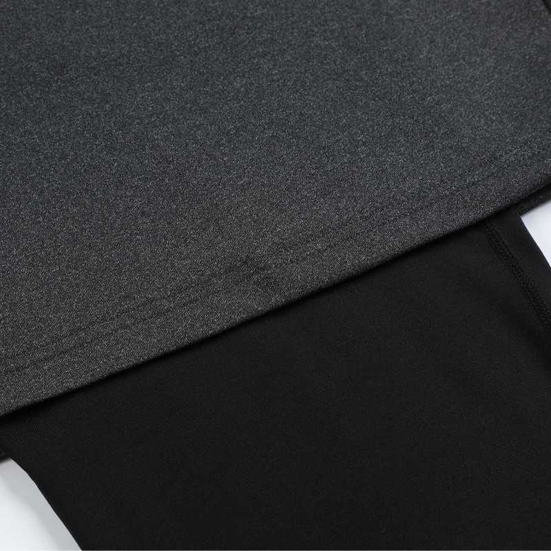 Mens Sports Trouser 2 In Compression Training Legging Breathable Joggers Zip Pockets Running Double Deck Fitness Gym Pants W250318