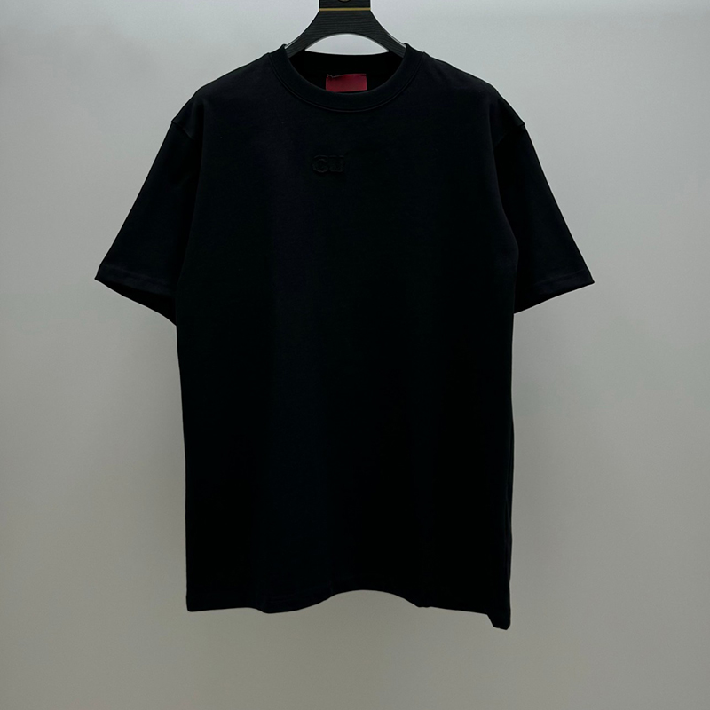 Men's Plus Tees Polos t shirt Custom woven and dyed fabric with comfortable and soft texture Embroidered graffiti letter on the chest, loose tshirt 56e75h6459