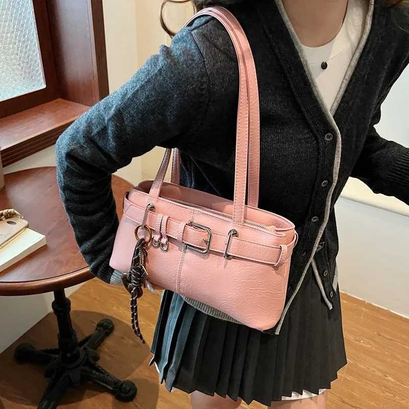 LEFTSIDE PU Leather Shoe Bag Suitable for 2024 Y2K Designer Womens Handbags Womens Luxury Retro Handbags and Wallets Y250318