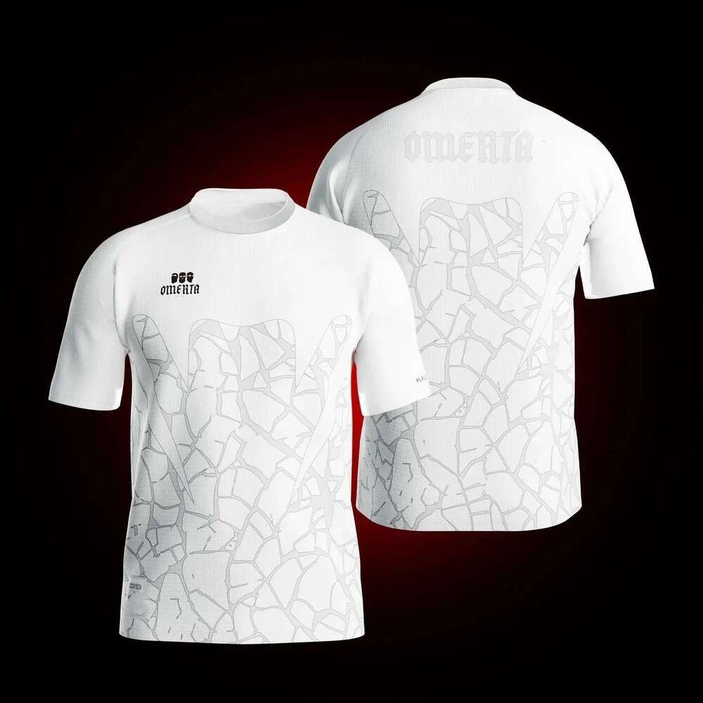 Omerta - Men's 3D printed boxing jerseys, breathable jerseys, outdoor sportswear, round neck, short sleeves, children's T-shirts, sportswear