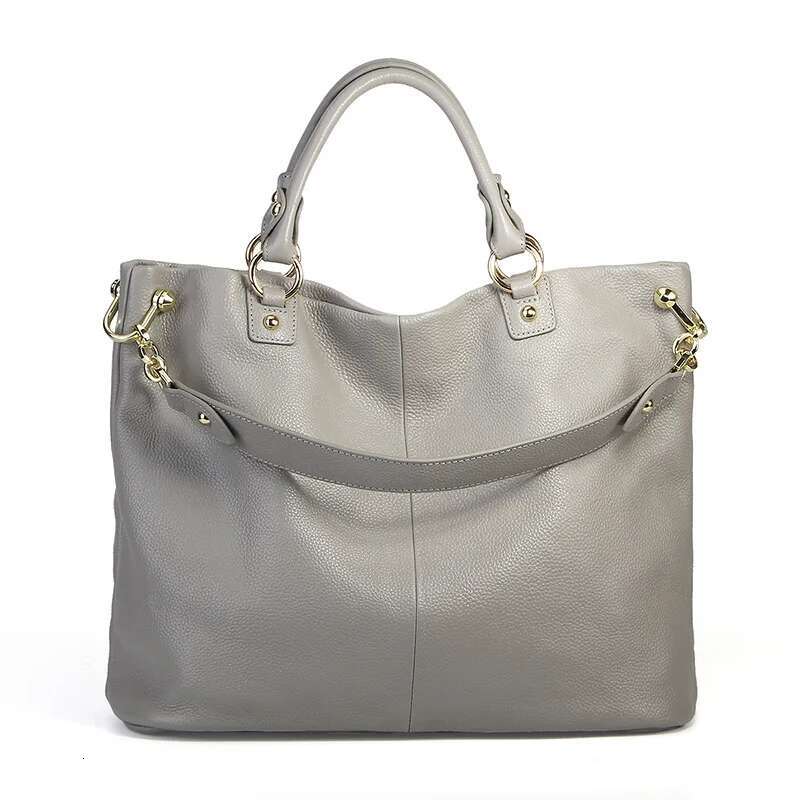 100% Genuine Tote Bags For Women Designer Ladies Soft Leather Shoulder Bag Large Capacity Female Handbags Purses
