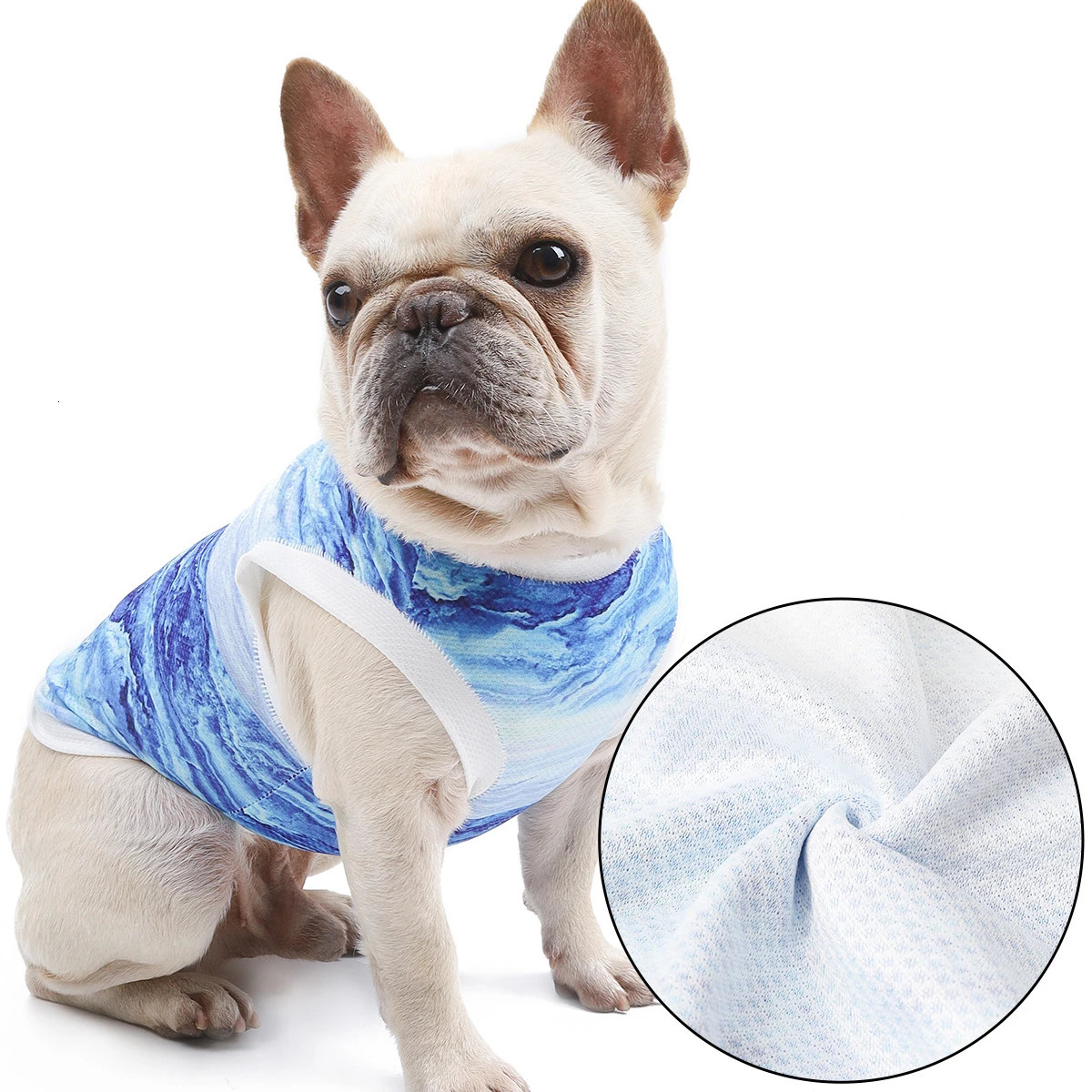 Spring Cooling Summer Pet Clothing Dog Cool with Cat Tank Top Instant Bulldog 250318