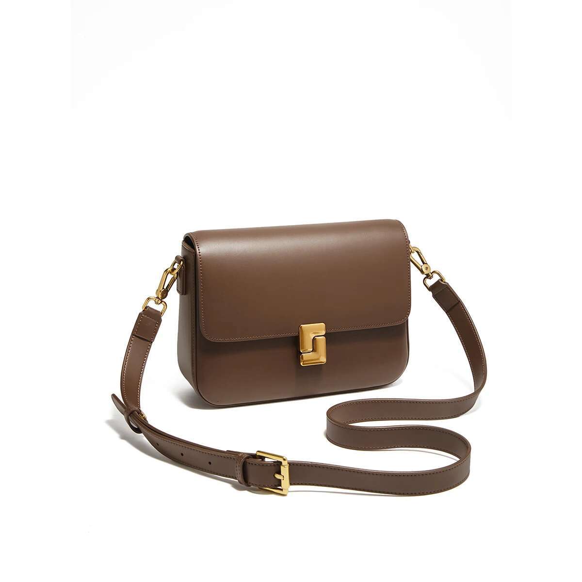 FOXER Women's Leather Classic Fashion Shoulder Bag Lady Crossbody Handbag Chrismas Gift For Lover