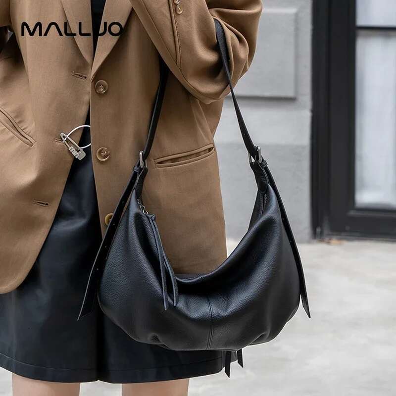 Women Natural Cow Genuine Leather Crossbody Bag Female Fashion Designer Shoulder Bags Ladies Cowhide Casual Retro Handbag