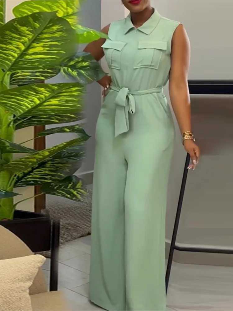 Spring and summer 2024 strapless jumpsuit for women featuring a lapel pocket and front zipper and a Strt one-piece flight suit X250318
