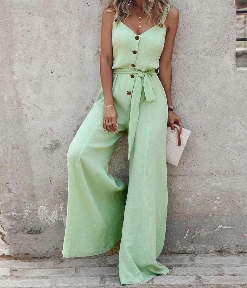Buttonless and strapless detailed jumpsuit for womens summer top elegant long sleeved V-neck elegant tube sexy casual Playsuit X250318