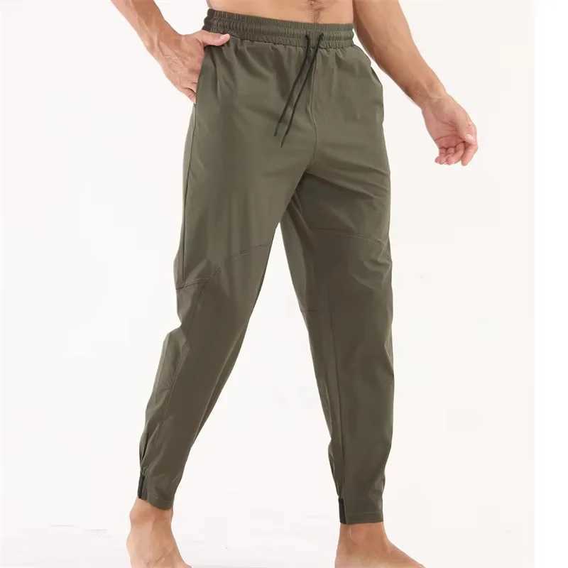 New Woven Sports Pants Mens Fitness Trousers Spring Autumn Thin Loose Quick-Drying Stretchy sweatpants Running Training Pants W250318