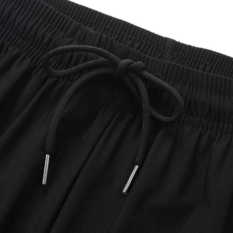 Running pants jogging casual summer thin elastic sports pants fast dry ice silk straight pants sports fitness breathable mens sports pants W250318