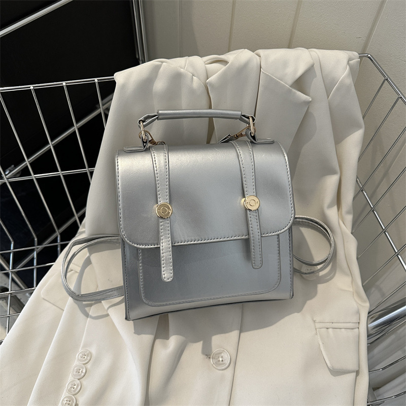 Simplified College Style Women s Bag 2025 New Backpack Designer Fashionable Mini Storage Bag Casual Single Shoulder Handbag Small Backpack