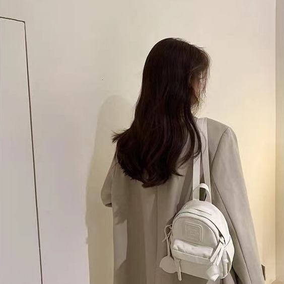 2025 Dopamine Color Trend Backpack Fashion Designer Women s Handbag Casual Single Shoulder Crossbody Bag Hand held Mini Wallet Storage Bag