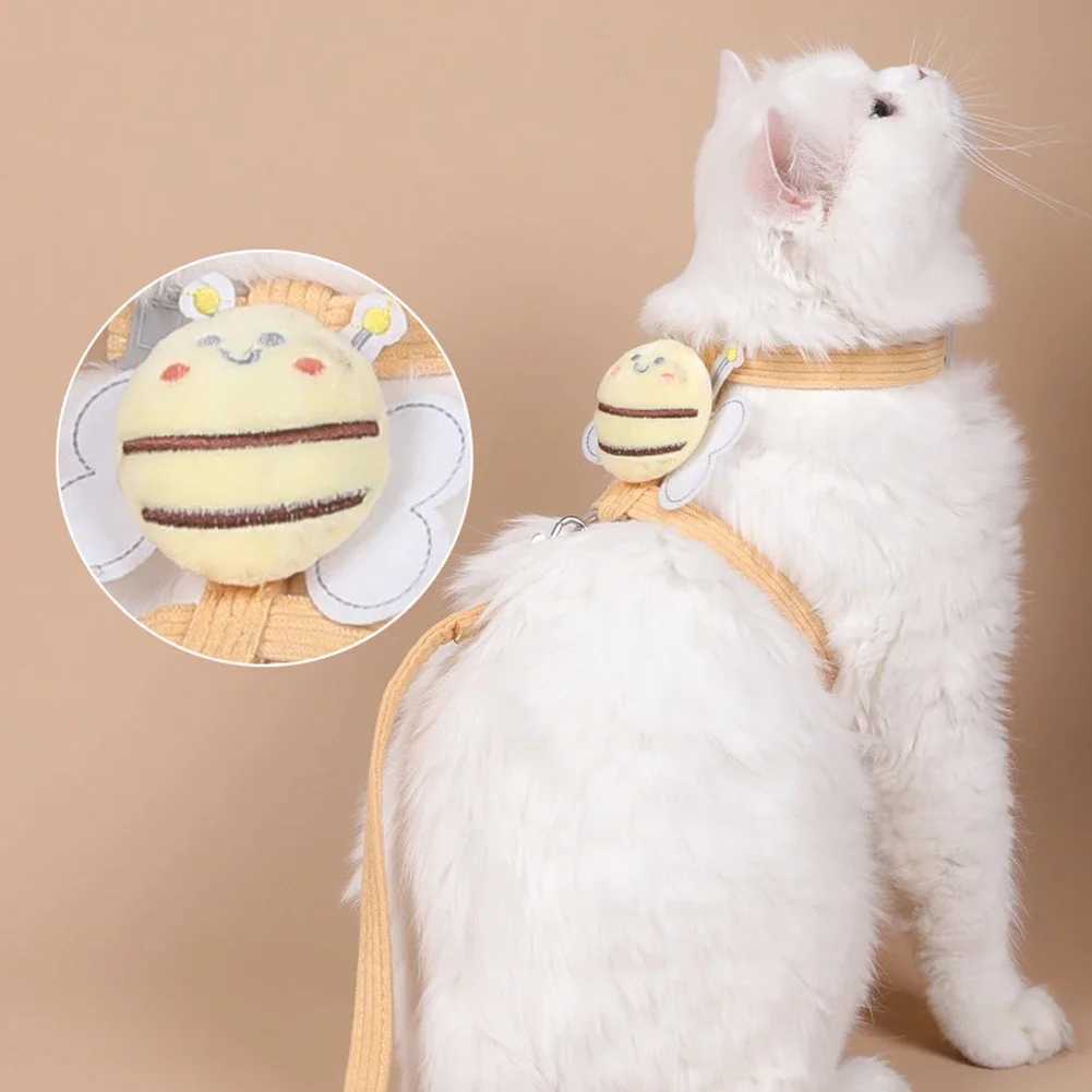 Cat Products Pet Traction New Cute Pattern Comfortable Dog Collar Adjustable Long Strip Pet Safety BeltT250318