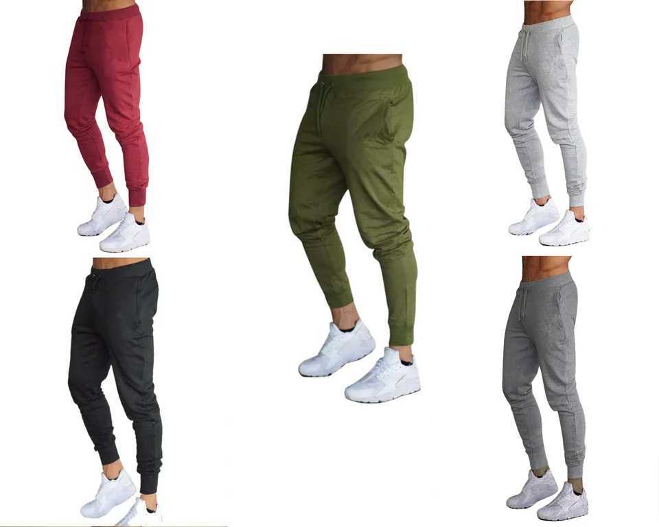 Mens casual sports pants running exercise jogging pants gym sports pants W250318