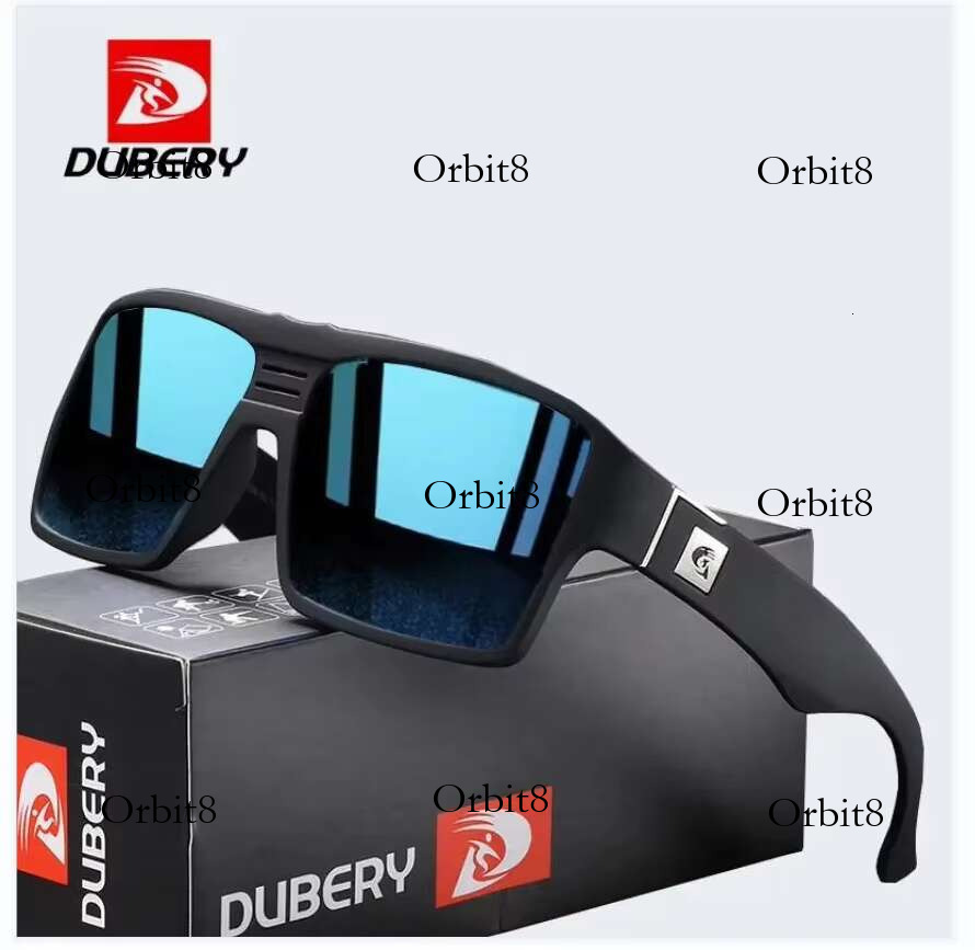 DUBERY Official Polarized Uv400 Latest Men Trending 2023 Vintage Shades 2025 Retro Unisex Sunglasses