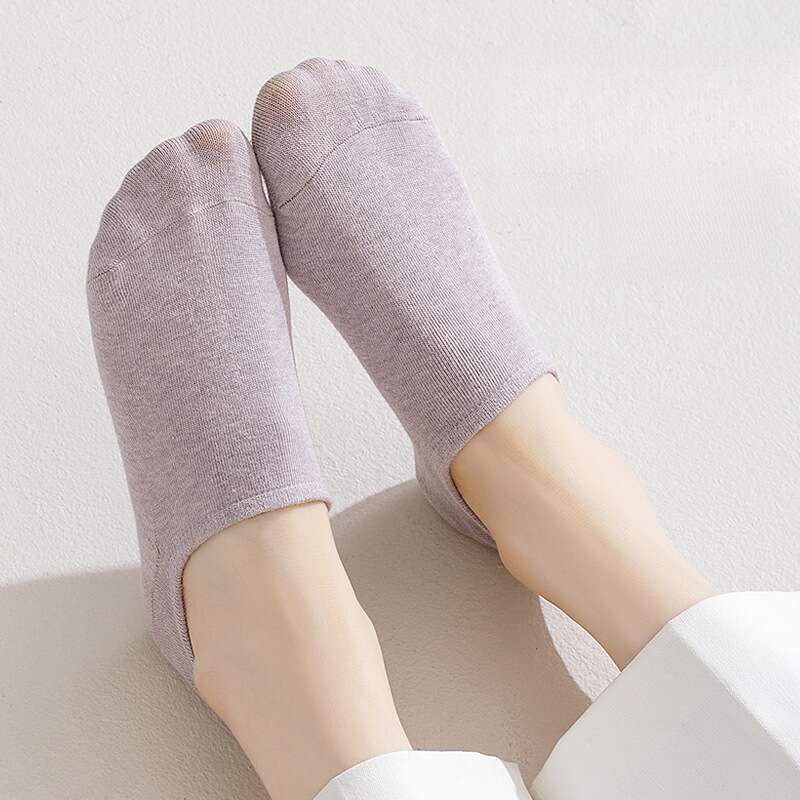 Designer Socks Boat Spring Summer Womens Sweat Absorbing Soft Comfortable Falling Heels Shallow Mouth Short Tube Cotton Breathable and Non Slip Socks