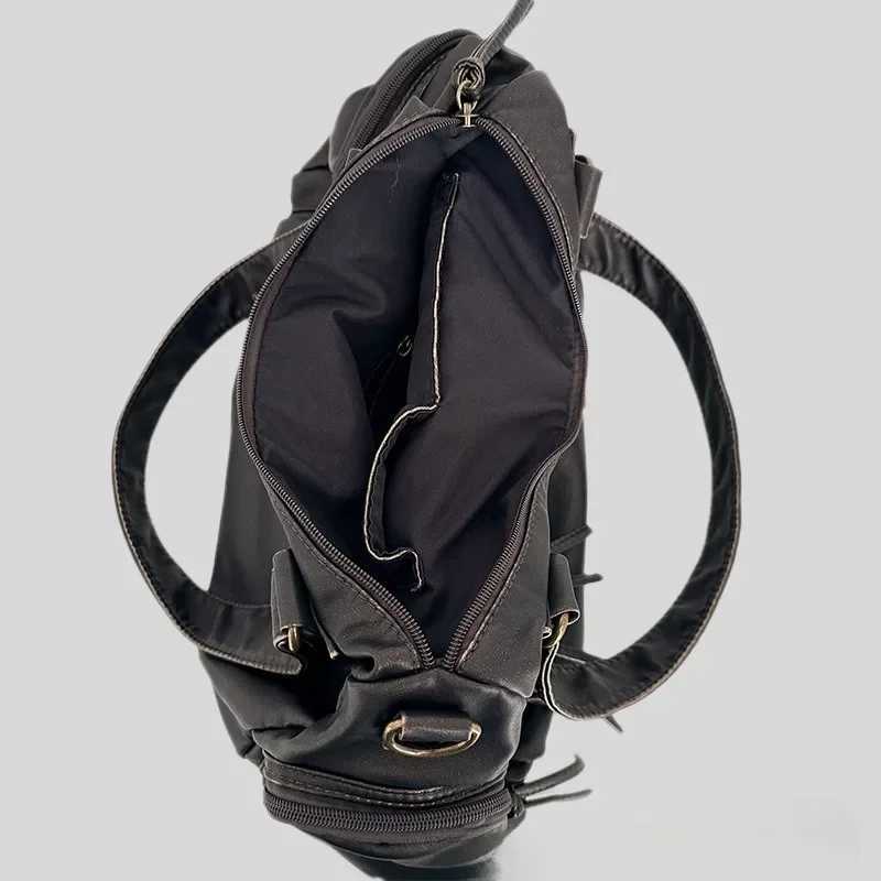 Wens fi old motorcycle bag large capacity wedding Y2K hot girl shooter messenger bag Y250318