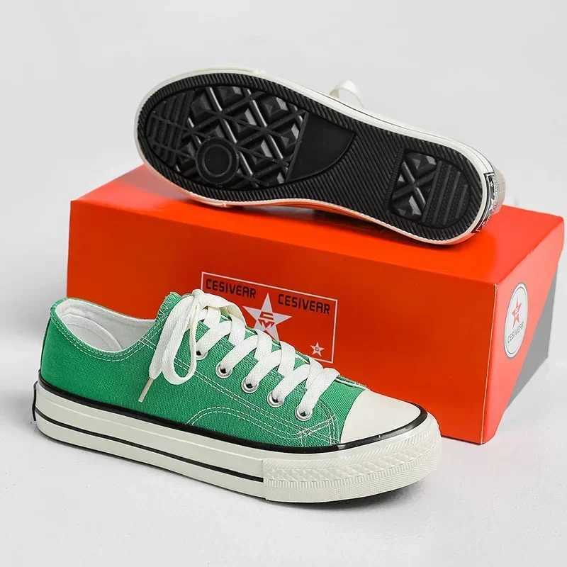 Newly arrived summer Fi wen flat shoes all black white and red casual shoes with canvas sneakers and lace uppers Y250318
