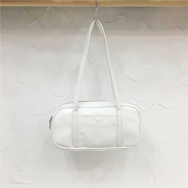 Wens Shoder Bag Oil Waxed Leather Jewelry Tote Underarm Bag Shoder Tote Bag Y250318