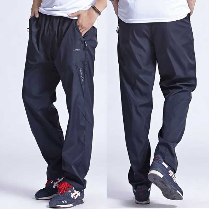 2024 Sportswear Runner Outdoor Mens Casual Pants Quick drying Breathable Mens Pants Mens Trousers Sweatpants Active Pants 6XL W250318