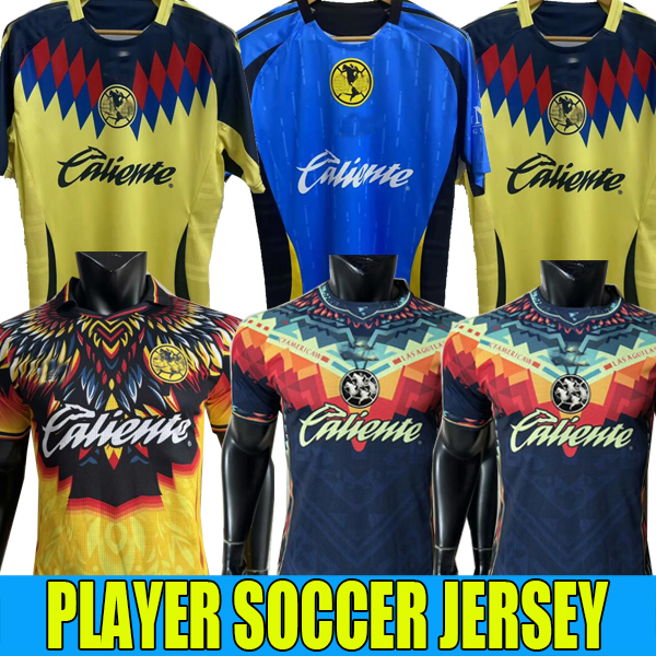 new player version 2024 2025 2026 Liga MX Club America Soccer Jerseys R.MARTiNEZ GIOVANI home away 3rd training 24 25 26 special football men women shirt size S-3XL