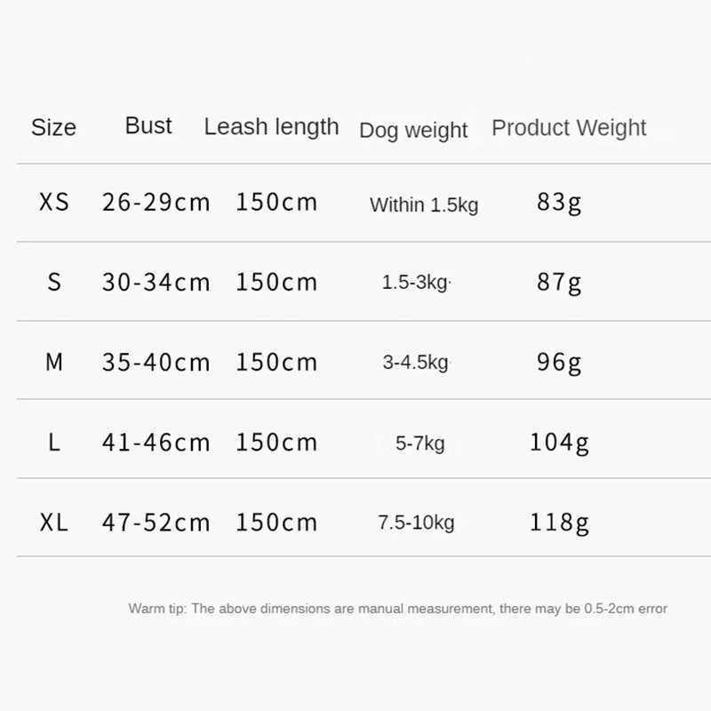 Cat chest strap with reflective belt pet harness breathable pet harness cat harnessT250318