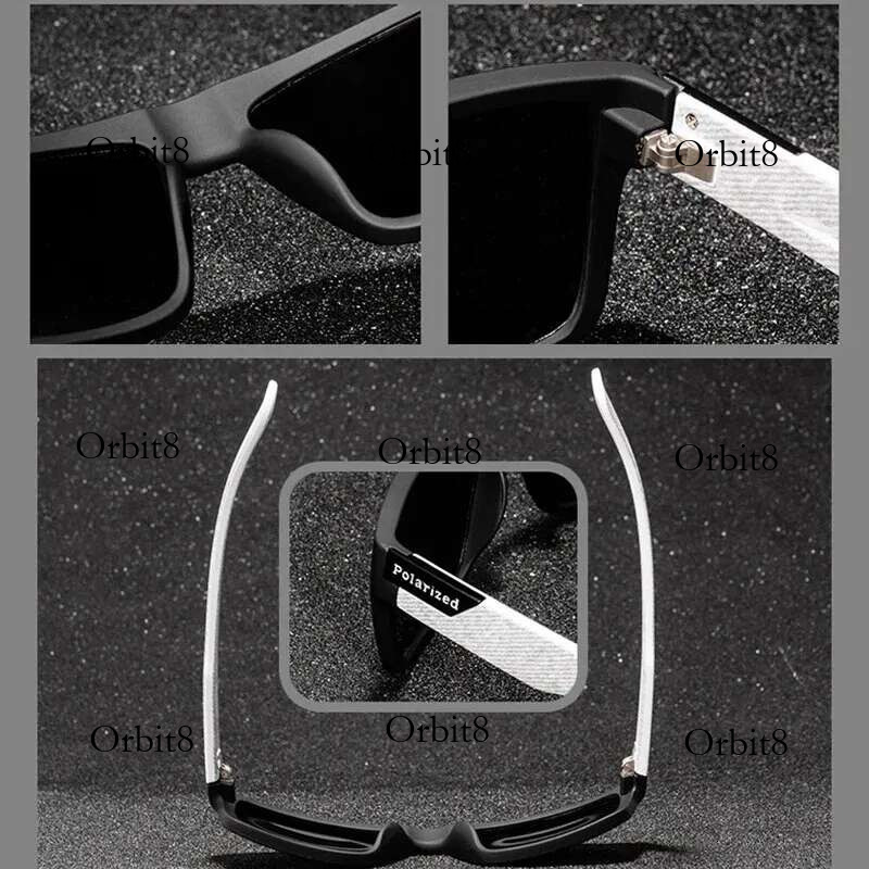 Polarized Sunglasses Fashion Square Male Sun Glasses Vintage Driving Fishing Eyeglasses Sport Shades UV