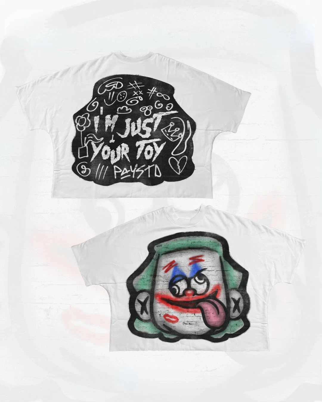 Y2k shirt with oversized printed graphic T-shirt hip-hop punk mens and womens short sleeved pure cotton top Harajuku retro gothic streetwearXJ250318