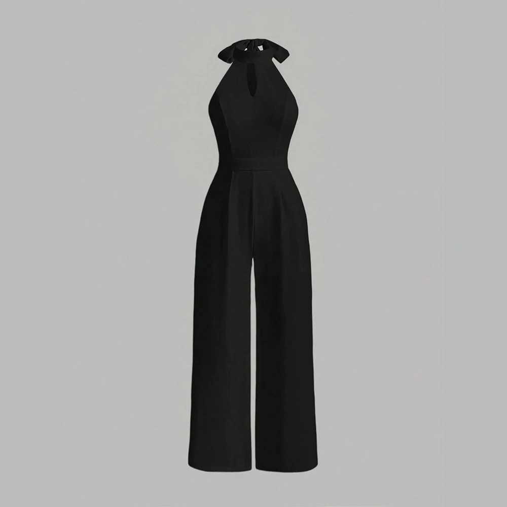Mia Muse jumpsuit all season fashionable Korean cut flat shoulder camisole collar straight ankle casual womens jumpsuit X250318