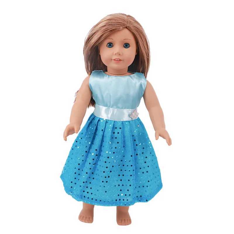 free shipping 14 Styles Bow Princess Skirt For 18 Inch American 43 Cm Born Baby Doll Clothes AccessoriesGeneration Birthday Girls Toy