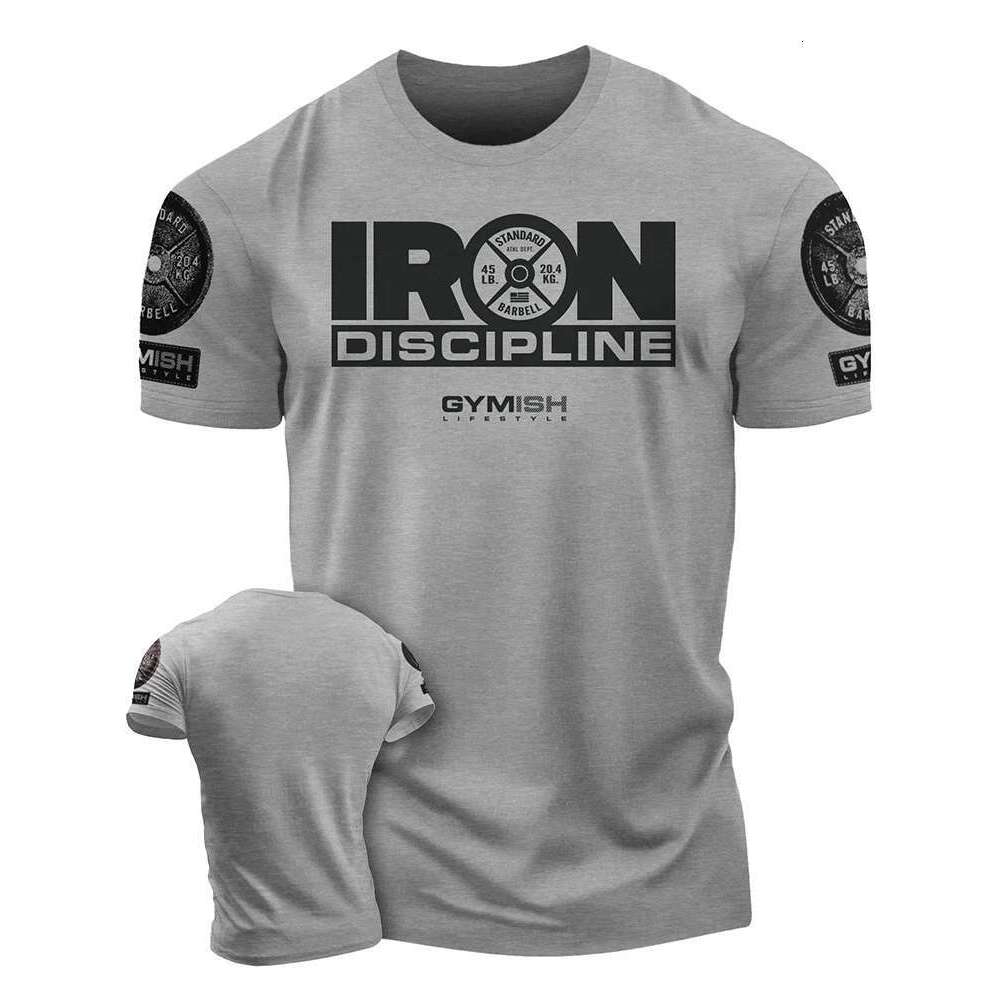 Men's 3D Printed Kill Your Fitness T-shirt, High Quality Short Sleeve Muscle Top, Men's Extendable T-shirt