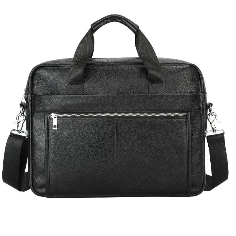 mens leather briefcase messenger bag vintage file shoulder mens office bag mens handbag 250317