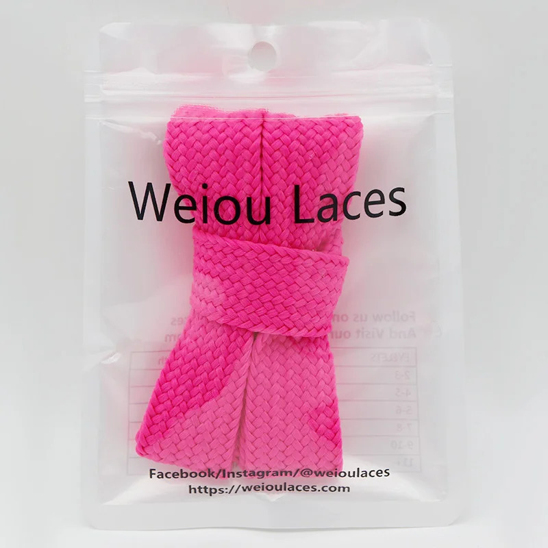 Coolstring Widened Flat Single Layer 2cm Thick Polyester Wide Campus Shoelaces 00s for Casual Sneaker Women Hoodie Cord Cordon 250318