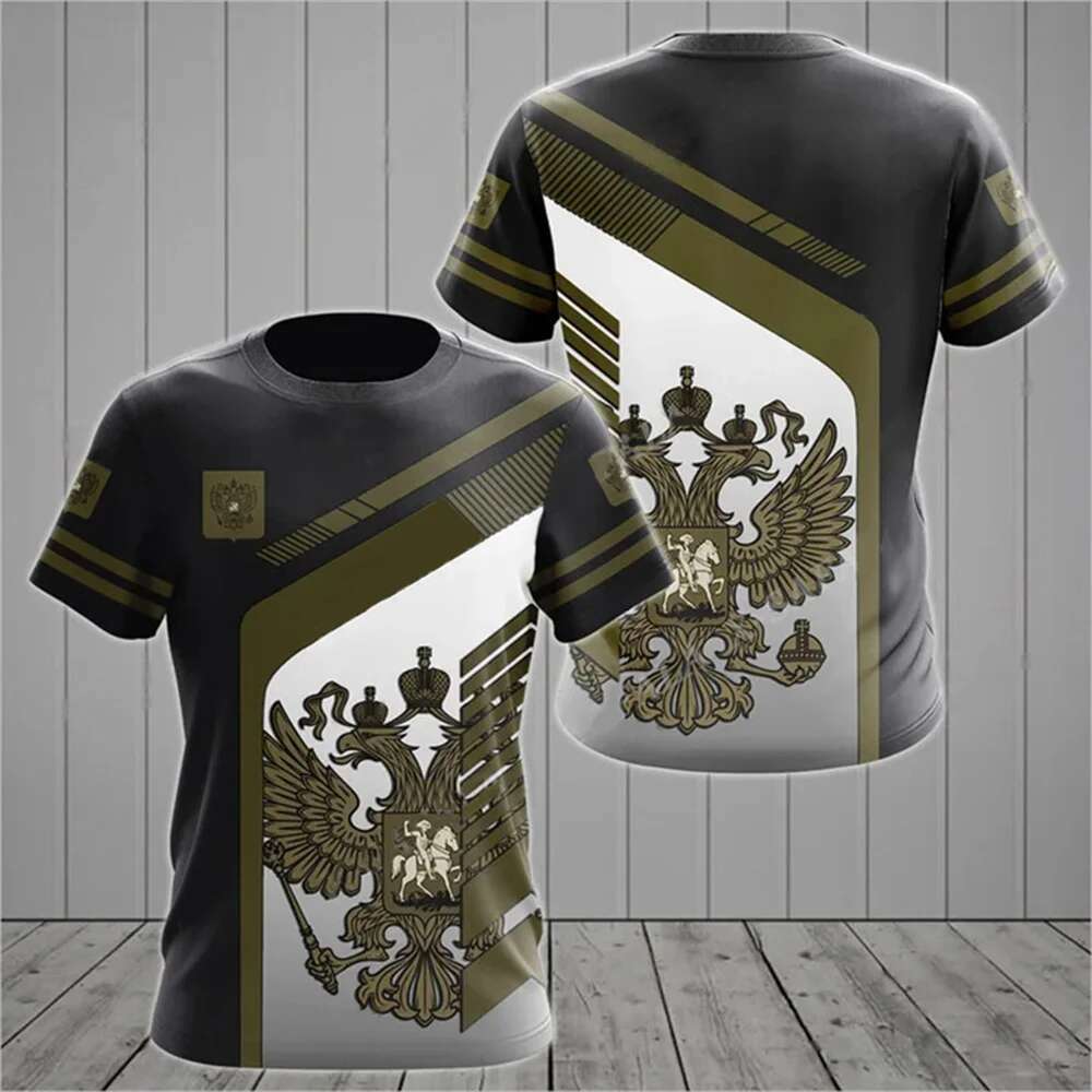 Men's short sleeved T-shirt, summer casual, streetwear, 3D