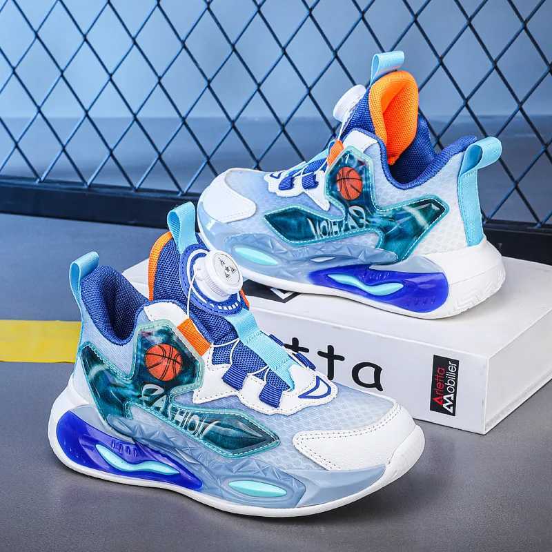 New leather childrens outdoor running shoes boys shoes sports shoes fashionable and casual walking shoes non slip basketball shoes for studentsXJ25031