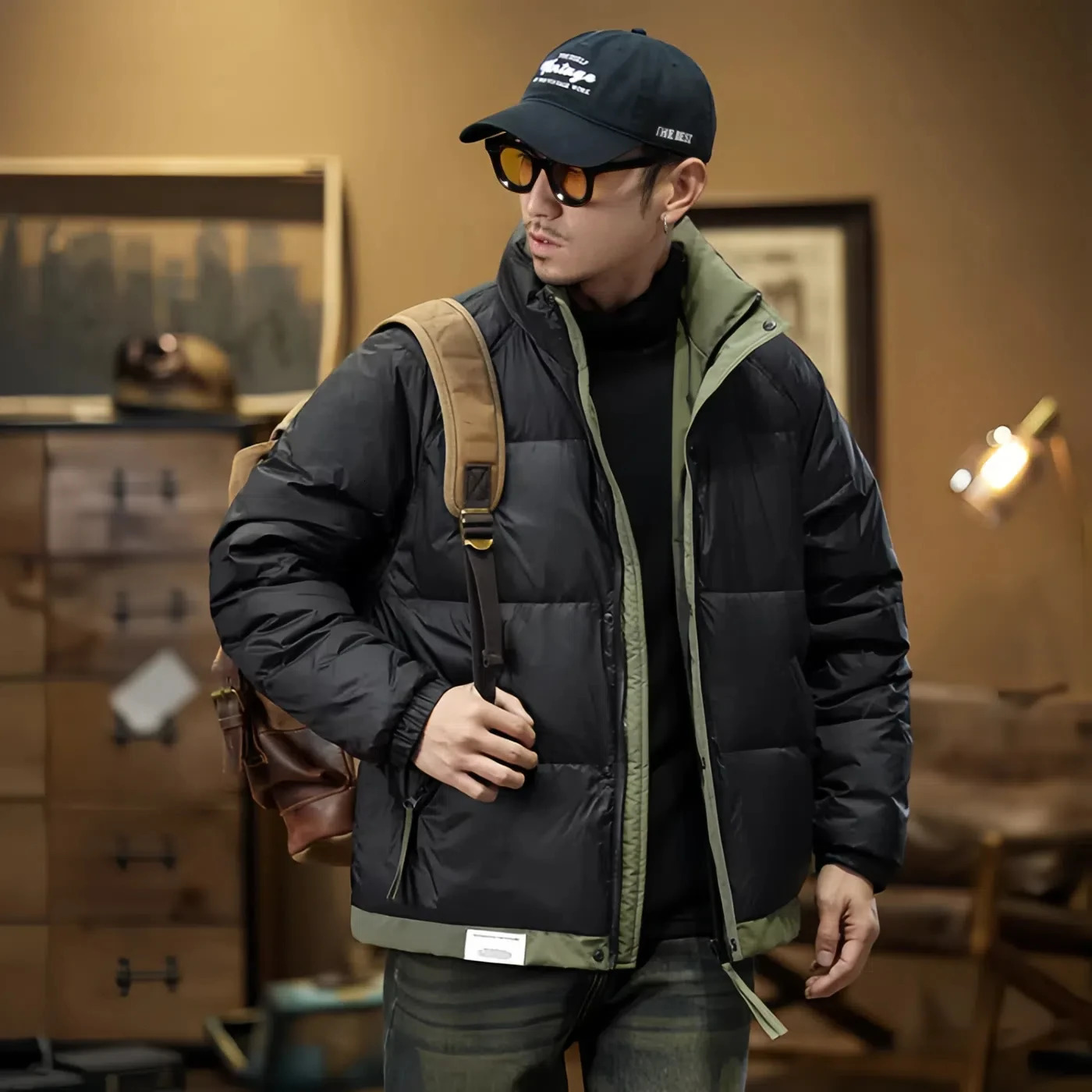 Winter short thickened down jacket 2024 fashion mens coat 250109