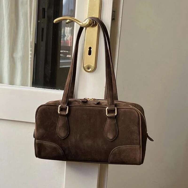 Underarm Tote Texture Commuter Designer Handbag For Women 2023 New High Quality Advanced Vintage Shoulder Bag
