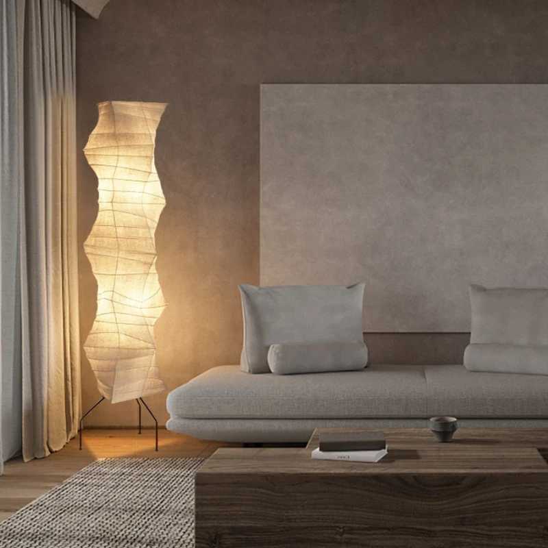 Designer Akari Noguchi Yong Floor Light LED Rice Paper Bracket Light Home Decoration Living Room Office Coffee Game Room Decoration Light X250318