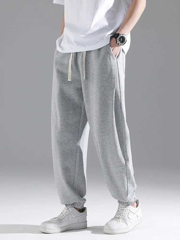2024 new mens jogging pants fashionable drag and drop streetwear casual bagged mens loose harem pants Plus size 8XL W250318