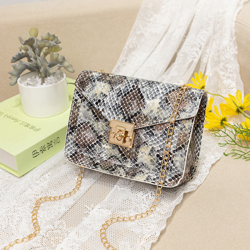 Mini Handbag High quality Animal Pattern Single Cross Shoulder Crossbody Bag 2025 Fashion Designer Women s New Handbag Chain Wallet Lipstick Storage B