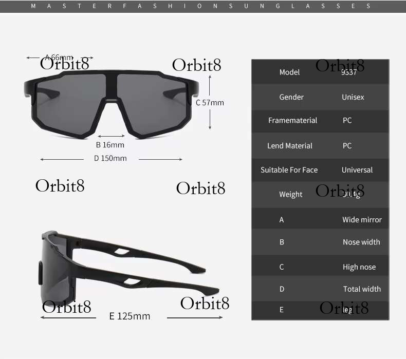 2025 Cost-effective Outdoor Bicycle Brand Custom Driving Running UV400 Windproof PC Sport Sunglasses