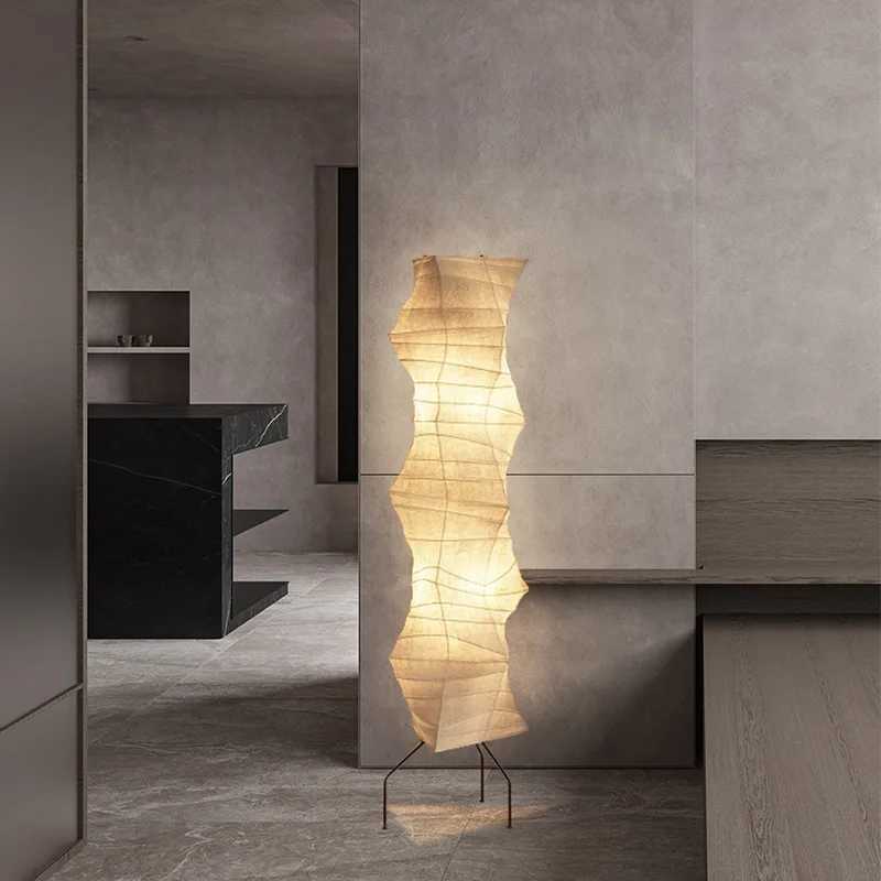 Designer Akari Noguchi Yong Floor Light LED Rice Paper Bracket Light Home Decoration Living Room Office Coffee Game Room Decoration Light X250318