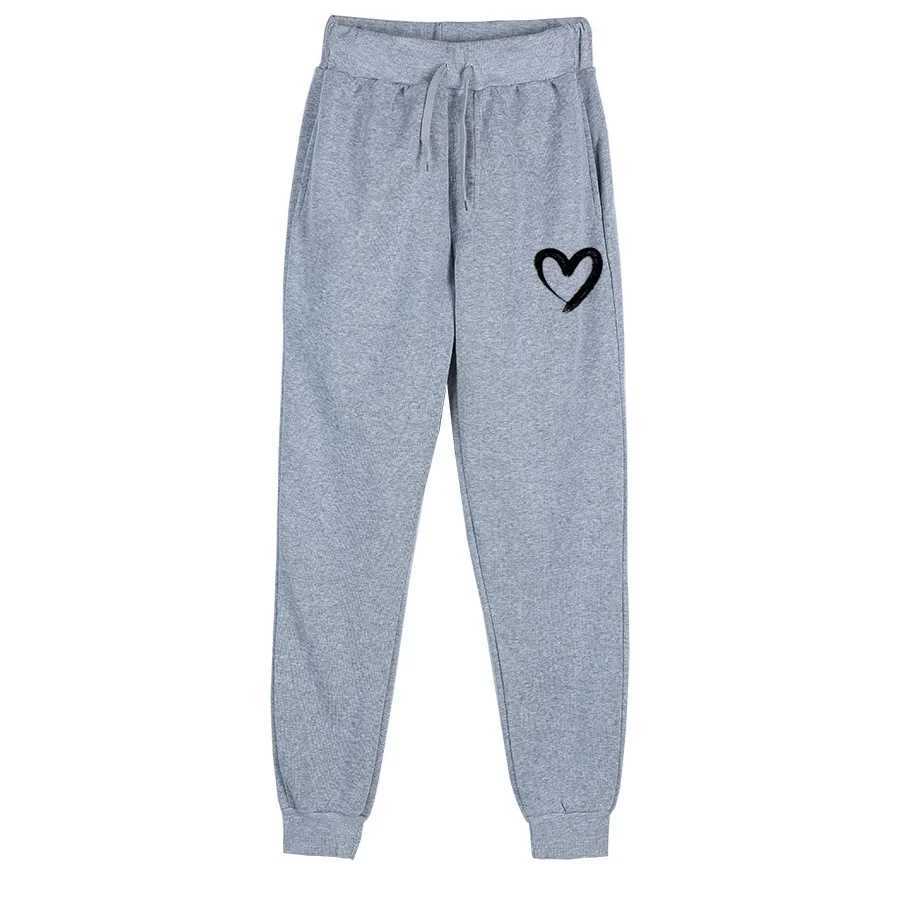 Fashionable printed womens sports pants high-quality pants for runners Trousers womens casual fitness jogging pants for autumn and winter W250318