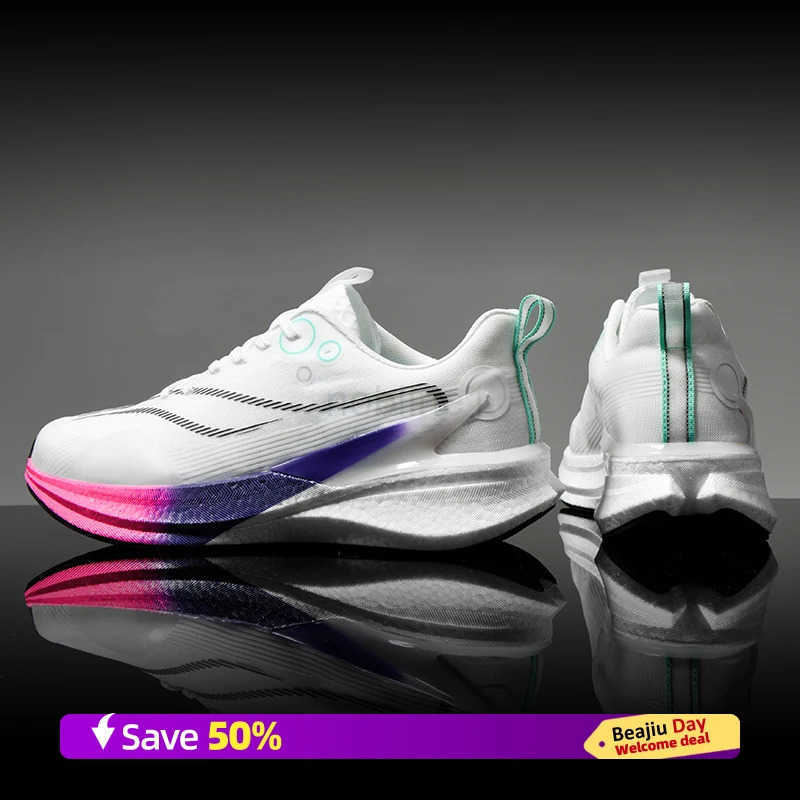 Men Sports Running Shoes cushiing Breathable Lightweight Wens Cfortable Athletic Nskid Speciality Marath Sneakers Z250318